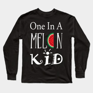 One in a melon kid Long Sleeve T-Shirt